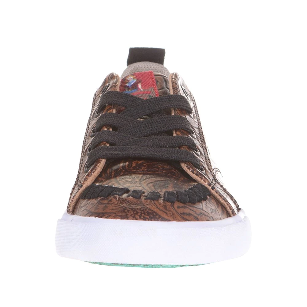 Reba By Justin Women's Susie Brown Western Floral Lace Up - Image 2