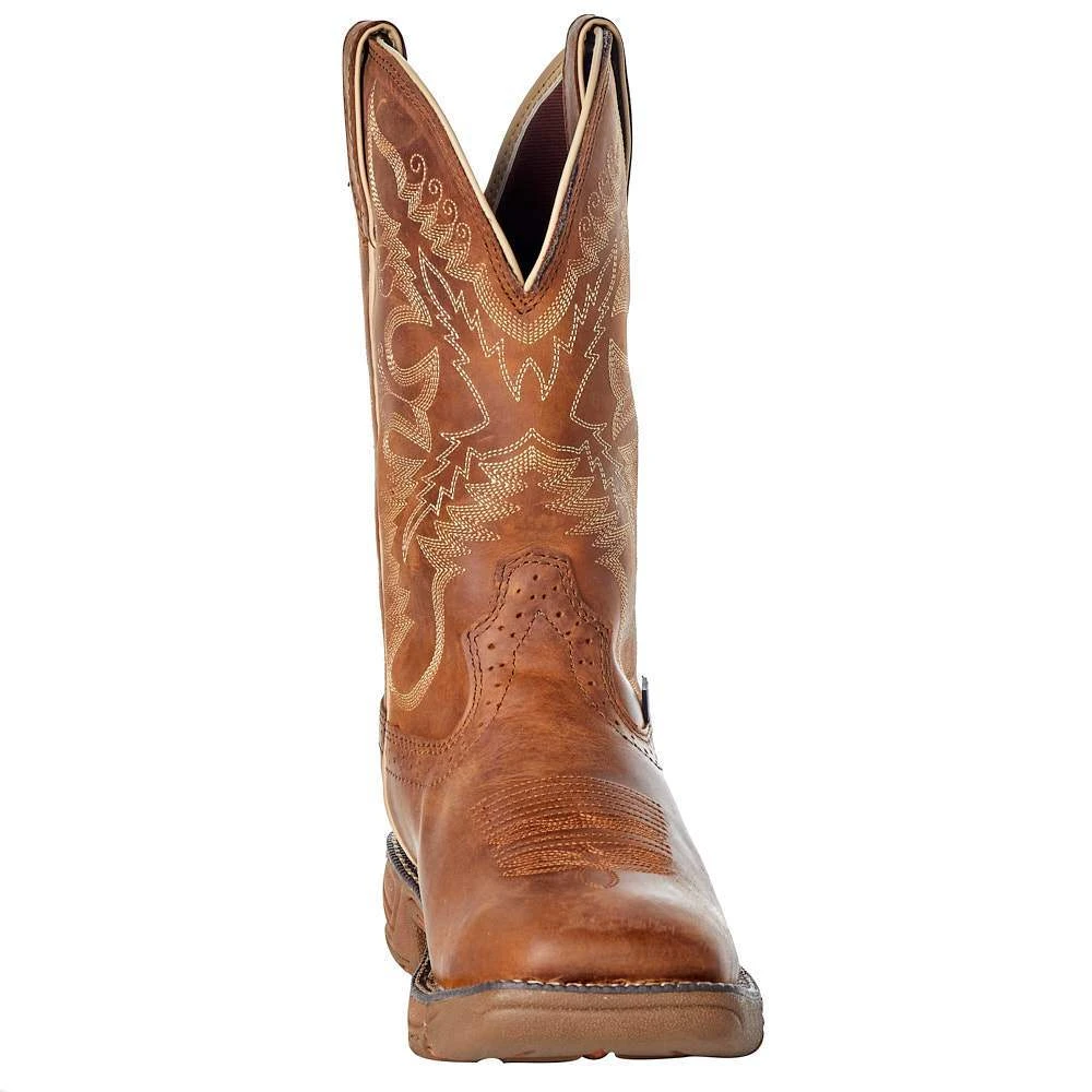 Justin Boots Women's Stampede Rush Tan Waterproof Soft Toe Work Boot - Image 3