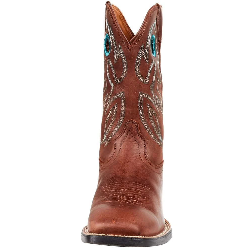 Justin Boots Men's Bowline Brandy 11in. Stampede Western Cowboy Boots - Image 2