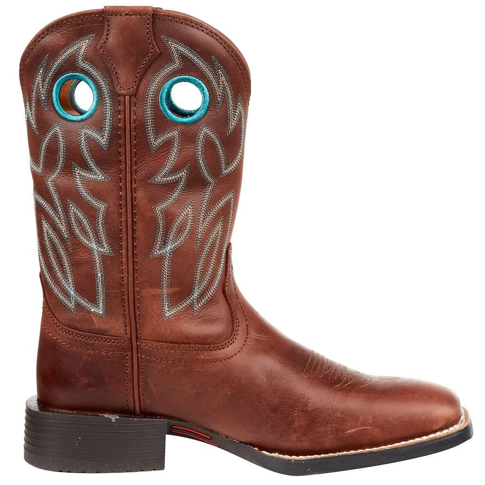 Justin Boots Men's Bowline Brandy 11in. Stampede Western Cowboy Boots - Image 3