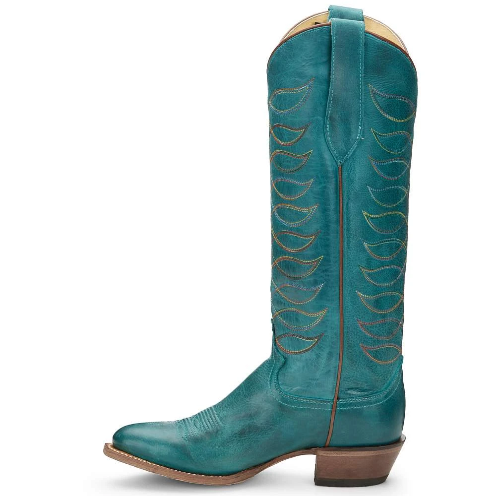 Justin Boots Women's Whitley Vintage Turquoise Justin Cowgirl Boots - Image 3
